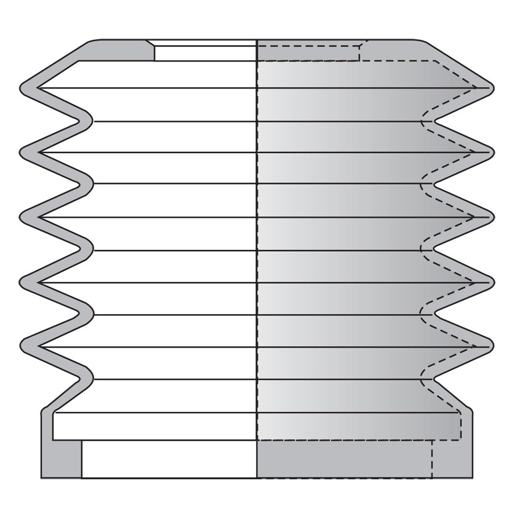 Faltenbalg F-2074-Si