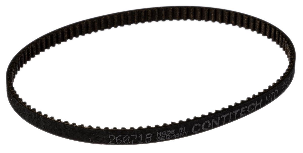 Produktfoto 1 von Contitech Gummi Zahnriemen 106 Zähne, Teilung 3mm, Maße 6mm x 318mm, 50m/s