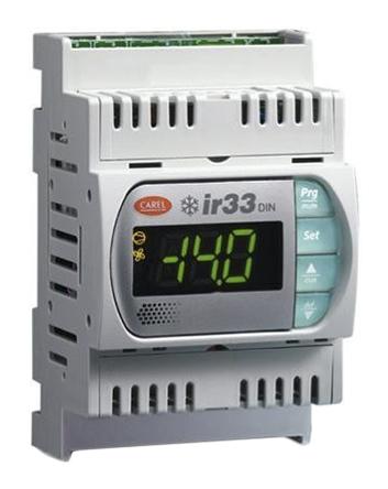 Produktfoto 1 von Carel DN33 PID Temperaturregler, 2 x Relais Ausgang, 12 → 24 Vac, 12 → 30 Vdc, 144 x 70mm