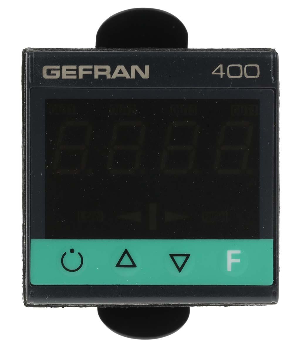 Produktfoto 1 von Gefran 400 PID Temperaturregler, 2 x Logik, Relais Ausgang, 11 → 27 V ac/dc, 48 x 48mm