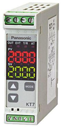 Produktfoto 1 von Panasonic KT7 PID Temperaturregler, 1 x Relais Ausgang, 100 → 240 V ac, 22.5 x 75mm