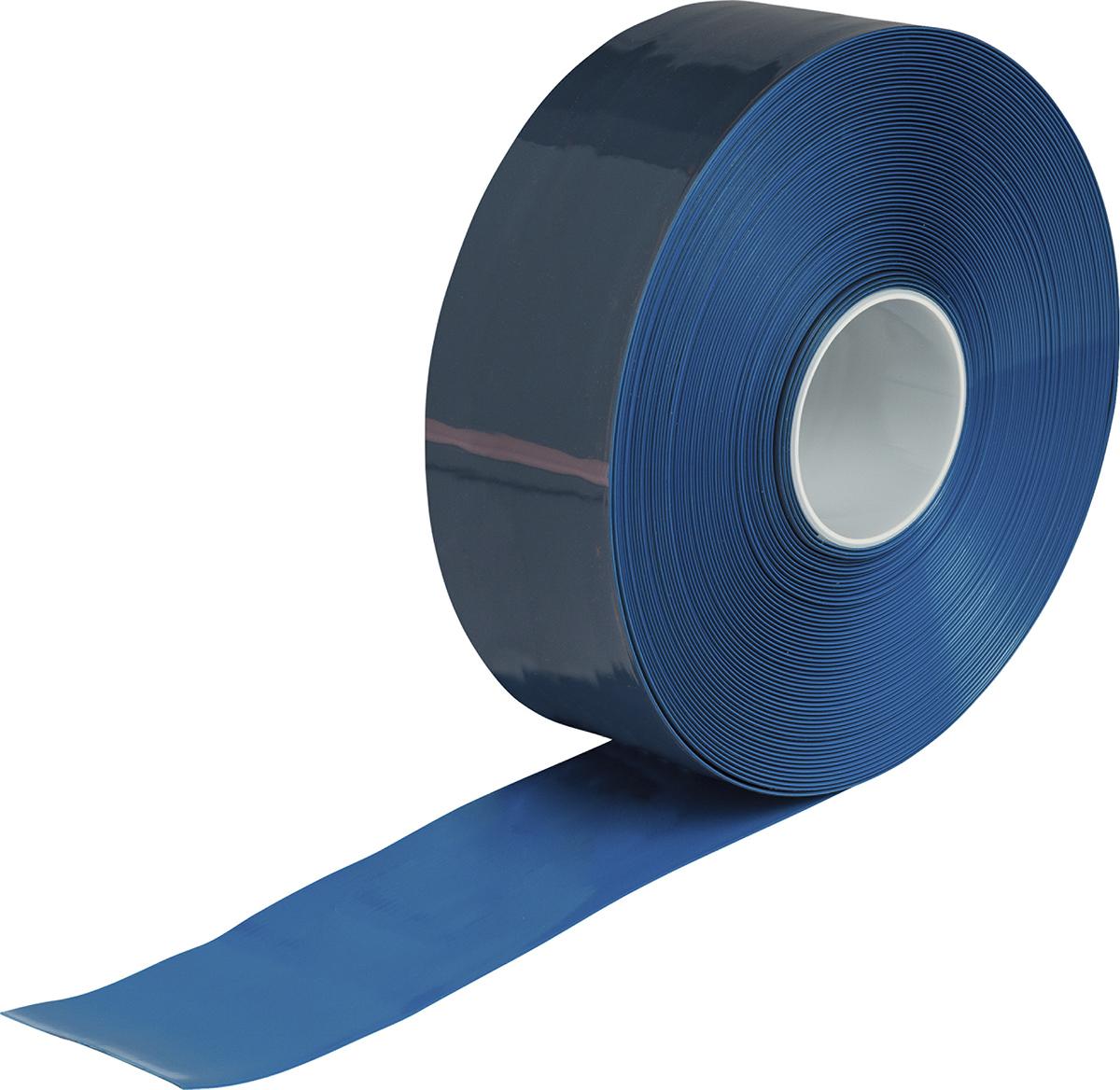 Produktfoto 1 von Brady Vinyl Markierungsband Blau Typ Bodenmarkierungsband, Stärke 1.27mm, 76.2mm x 30.48m