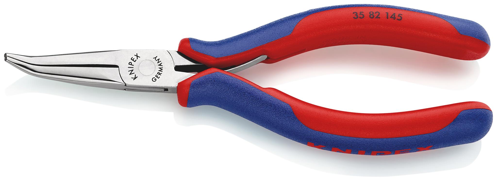 Produktfoto 1 von Knipex 35 82 Spitzzange / Backen 35mm, gebogen 145 mm