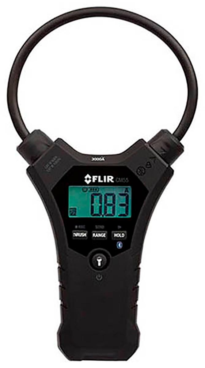 Produktfoto 1 von FLIR CM55 Zangenmessgerät Stromprüfer CAT III, CAT IV / 3000A ac, ISO-kalibriert