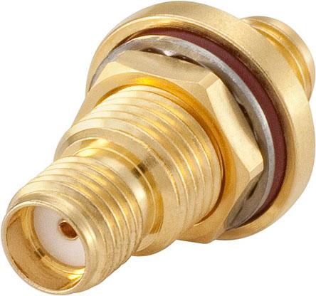 HF Adapter, SMA - SMA, 50Ω, Weiblich - Weiblich, Gerade, 18GHz Normal