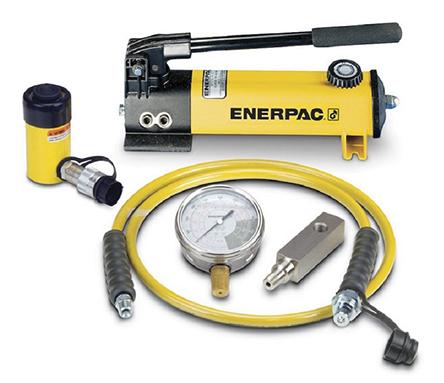 Produktfoto 1 von Enerpac SC Hydraulik Hubzylinder, Einfachbetätigung, Hub 127mm, Hubleistung 5t, eingef.L. 215mm