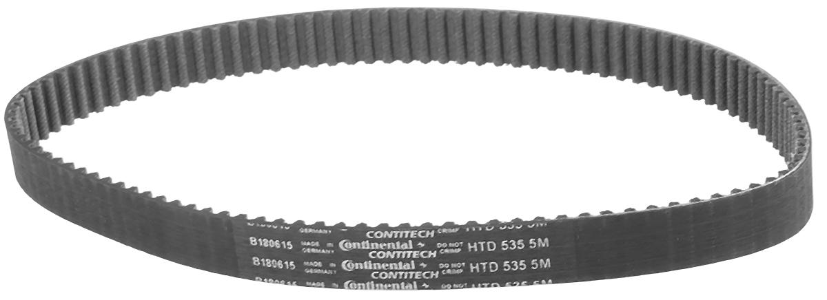 Produktfoto 1 von Contitech Gummi Zahnriemen 107 Zähne, Teilung 5mm, Maße 15mm x 535mm, 50m/s