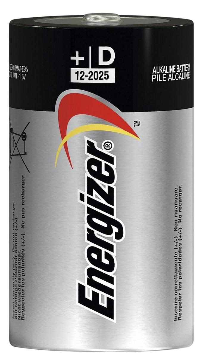 Produktfoto 1 von Energizer MAX Alkali D Batterien, 20Ah, 1.5V