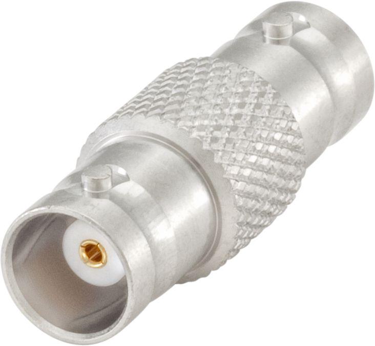 Produktfoto 1 von HF Adapter, BNC - BNC, 50Ω, Weiblich - Weiblich, Gerade, 10GHz Normal