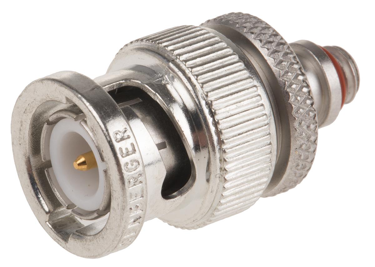 Produktfoto 1 von HF Adapter, BNC - Microdot, 50Ω, Male - Weiblich, Gerade, 10GHz Normal