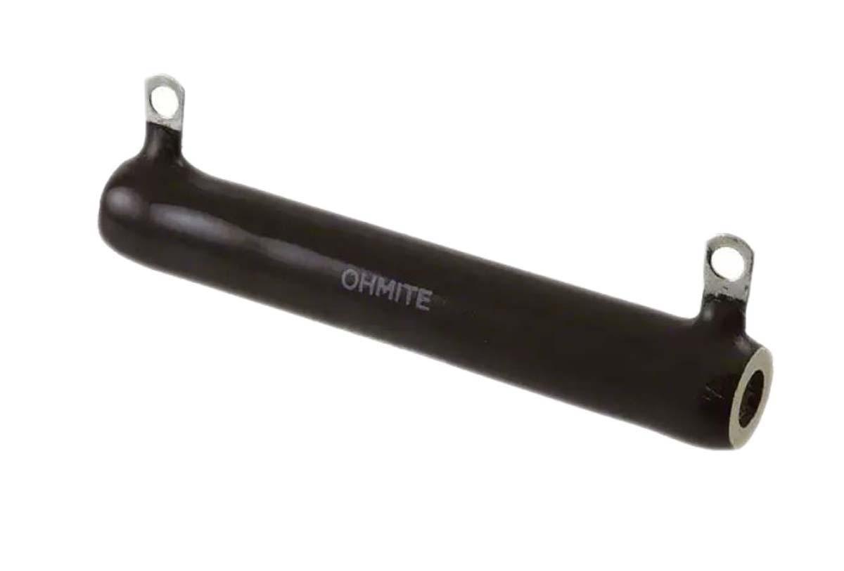 Ohmite L50 Wickel Lastwiderstand 25Ω ±5% / 50W, Röhrenförmig Lötanschluss, +25°C → +350°C