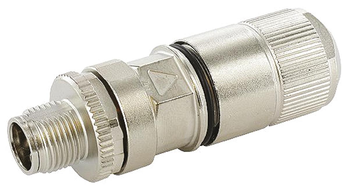 Murr Elektronik 7000 M12 Rundsteckverbinder Stecker 8-polig Kabelmontage, IDC-Anschluss IP65, IP67