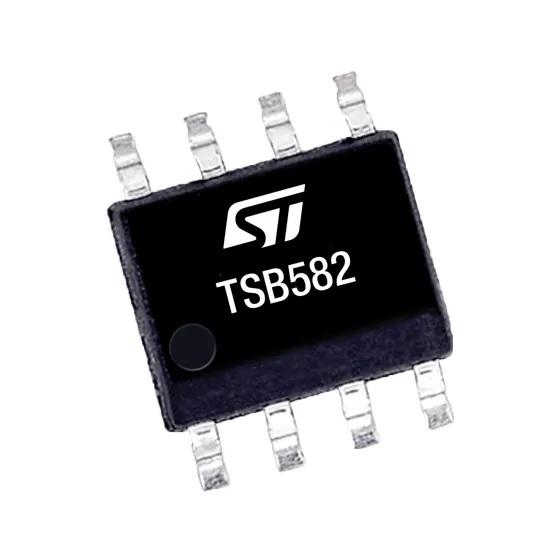 Produktfoto 1 von STMicroelectronics Operationsverstärker Zwei Nutzungsmöglichkeiten SMD SO8, einzeln typ. 36 V, 8-Pin