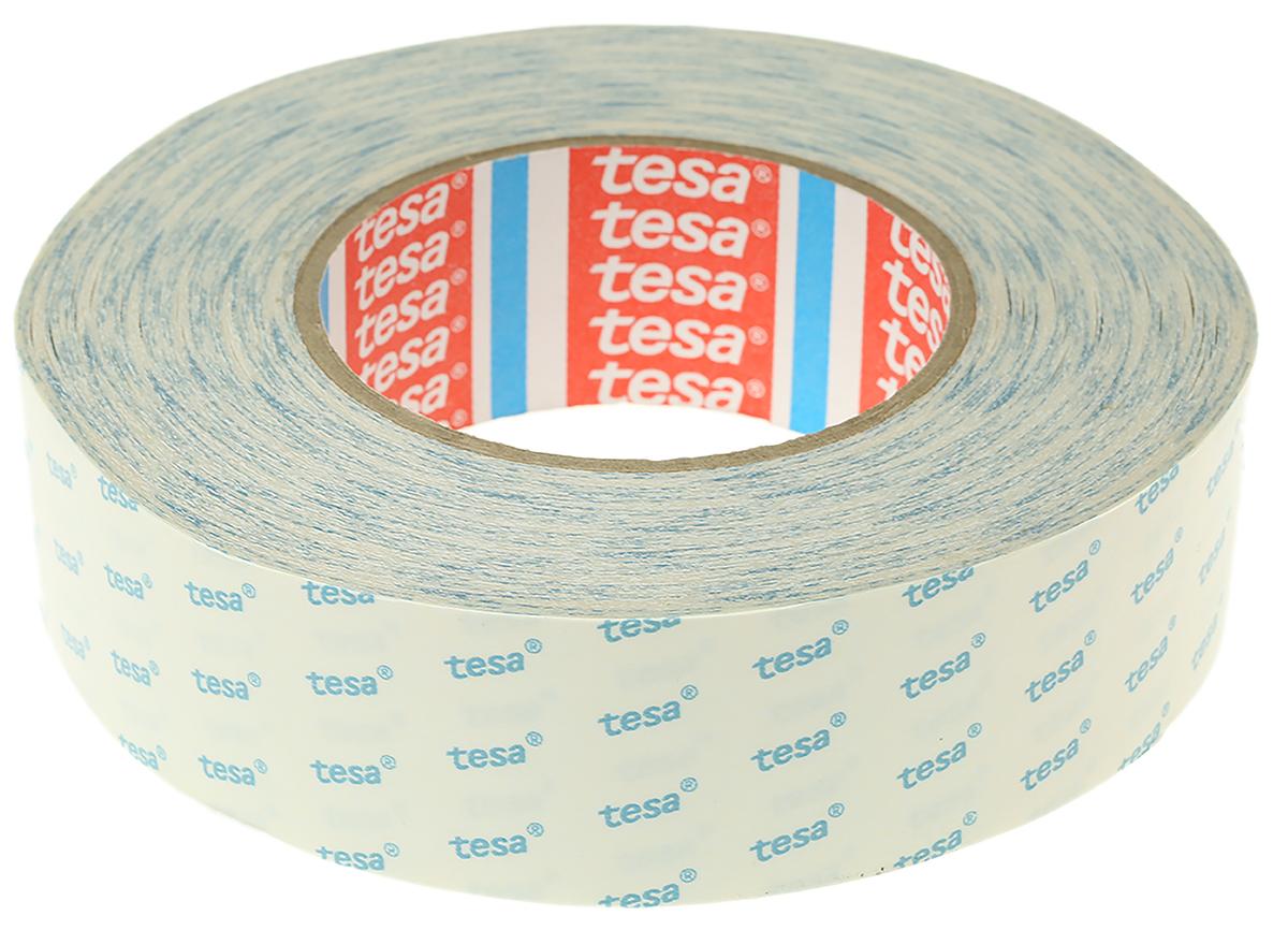 Tesa 4943 Doppelseitiges Gewebeband, Weiß, 0°C bis +70°C, Stärke 0.1mm, 38mm x 50m