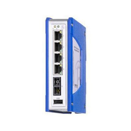 Hirschmann SPIDER Unmanaged Ethernet Switch, 4 x RJ45 / 100Mbit/s, bis 5km für DIN-Schienen, 9.6 → 32V dc