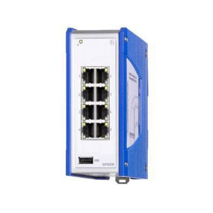 Produktfoto 1 von Hirschmann SPIDER Unmanaged Ethernet Switch, 8 x RJ45 / 100Mbit/s, bis 100m, 9.6 → 32V dc