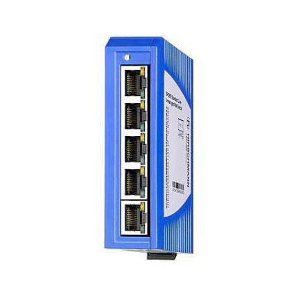 Produktfoto 1 von Hirschmann SPIDER Unmanaged Ethernet Switch, 5 x RJ45 / 100Mbit/s, bis 100m für DIN-Schienen, 0, 9.6 → 32V dc