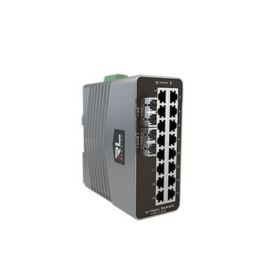 Produktfoto 1 von Red Lion Industrial-Ethernet-Switch 18-Port Verwaltet 10/100/1000Mbit/s