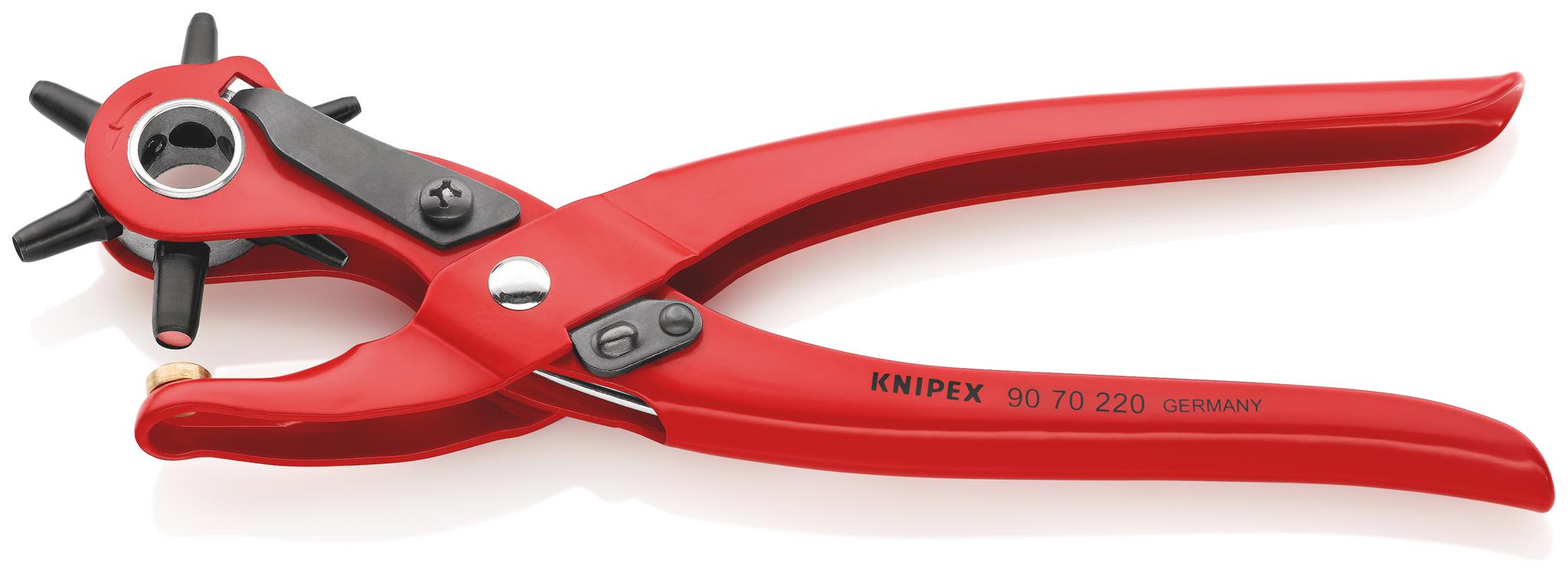 Produktfoto 1 von Knipex 90 70 220 Zange , gebogen 220 mm