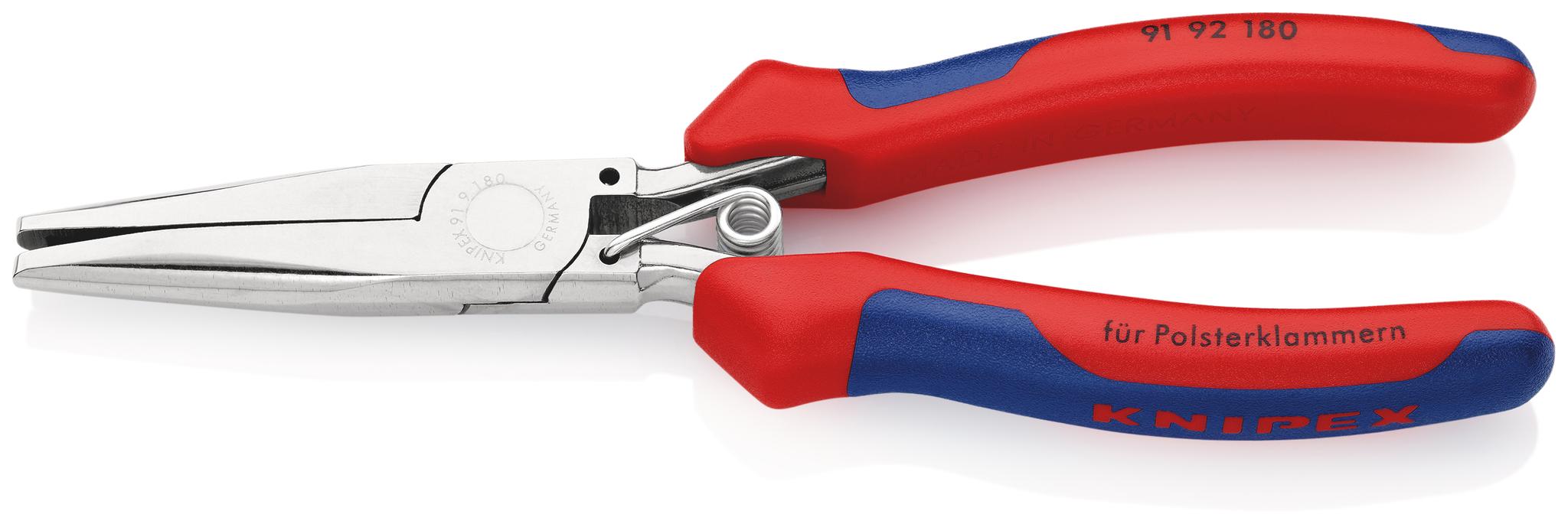 Produktfoto 1 von Knipex 91 92 180 Zange , gebogen 180 mm