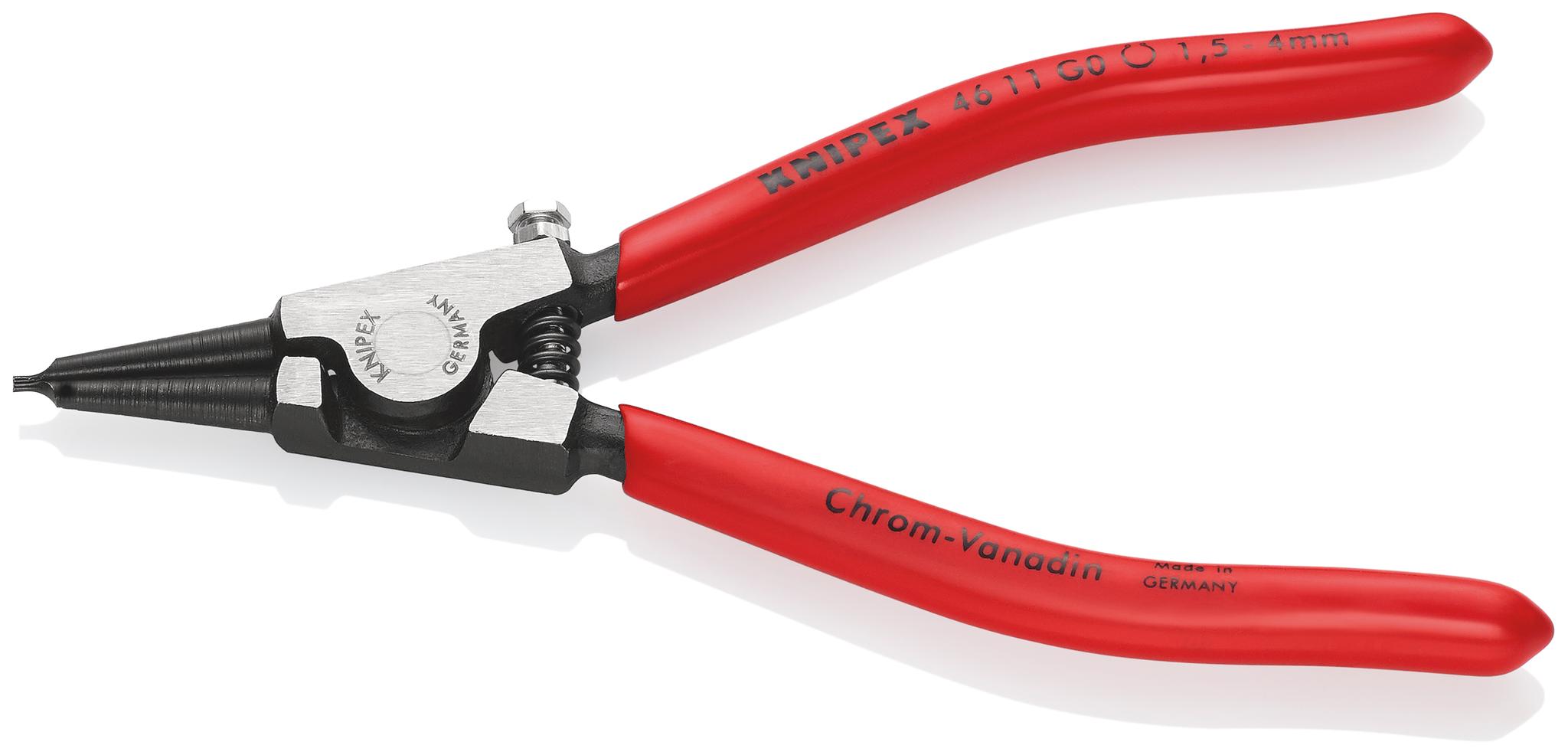 Produktfoto 1 von Knipex 46 11 G0 Zange , gebogen 140 mm