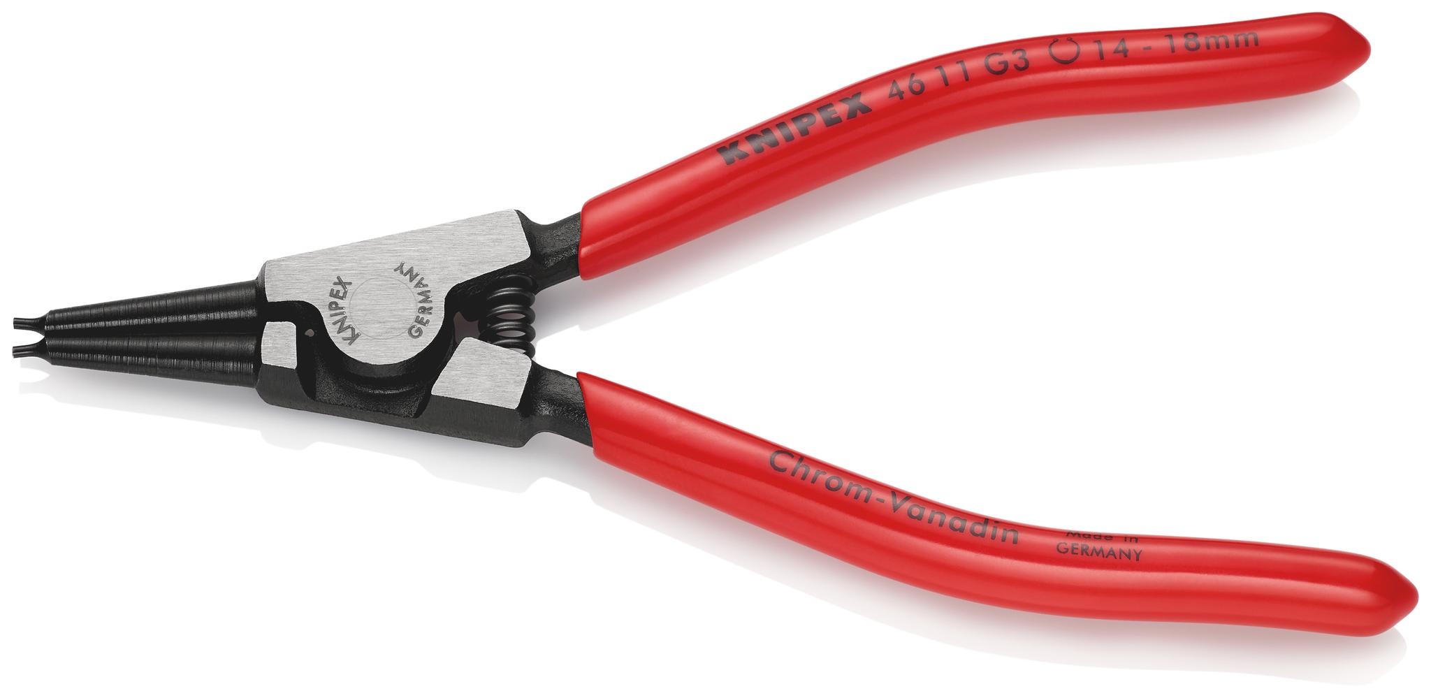 Produktfoto 1 von Knipex 46 11 G3 Zange , gebogen 140 mm