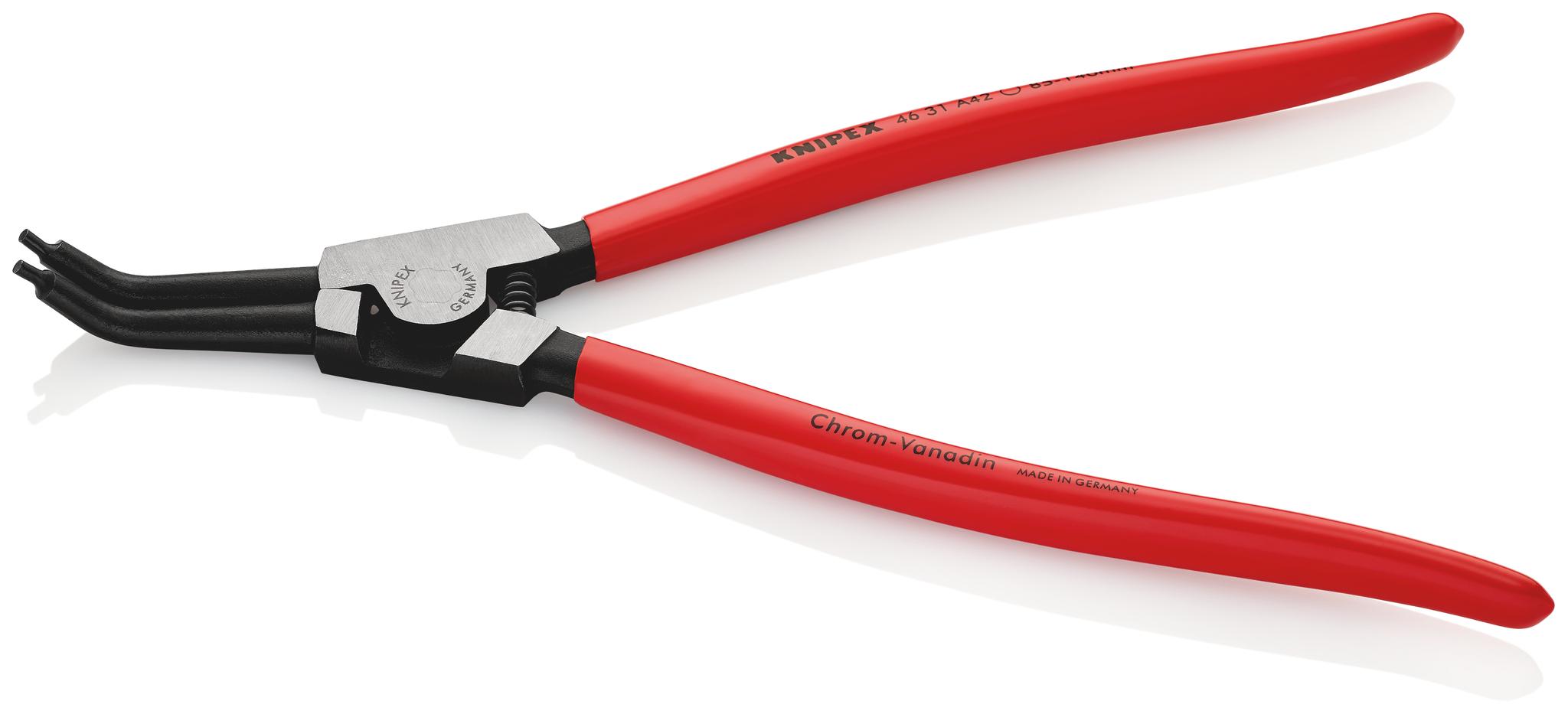 Knipex 46 31 A42 Sicherungsringzange gebogen 310 mm