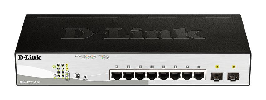 Produktfoto 1 von D-Link Wi-Fi Smart Switch PoE 10-Port Managed, Smart EU