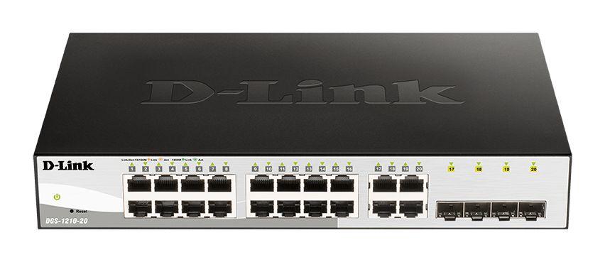 Produktfoto 1 von D-Link Eagle Pro Smart Switch 20-Port Managed, Smart EU