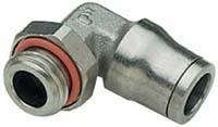 Produktfoto 1 von Legris LF3600 Winkelgewindeadapter, Gewinde-zu-Rohr, Messing vernickelt, G3/8 Stecker, 290 psi