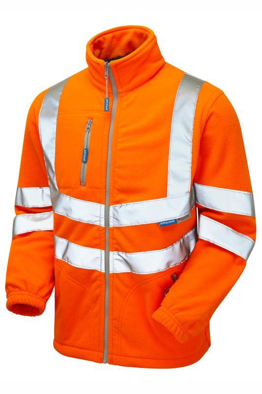 Produktfoto 1 von Praybourne Warnschutzjacke Orange, Größe S