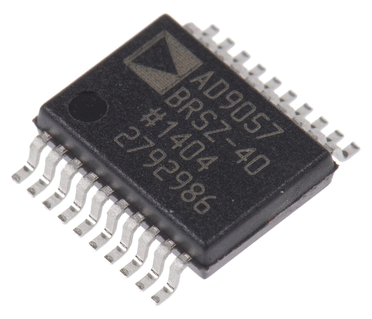 Produktfoto 1 von Analog Devices 8 Bit Video-Encoder ADC (analog zu digital) AD9057BRSZ-40, 40Msps SSOP, 20-Pin