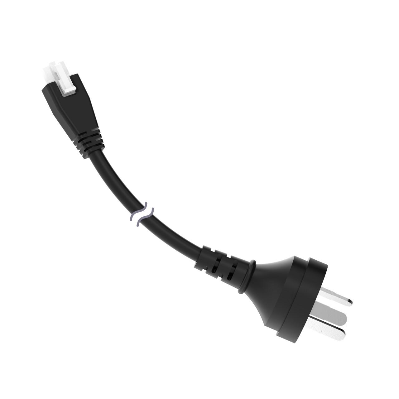 Produktfoto 1 von Banner Konfektioniertes Stromkabel, A Molex / Buchse gerade, B Netzstecker (AC) / Stecker gerade, 1.8m, 90 → 265