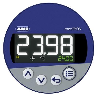 Jumo miroTRON Controller Tafelmontage, 1 x Relais Ausgang, 230 V ac, 60 x 80mm