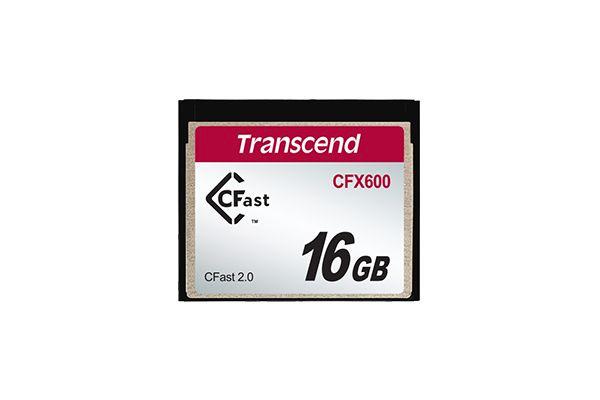 Transcend CFX600I, CFast-Karte, 16GB, MLC