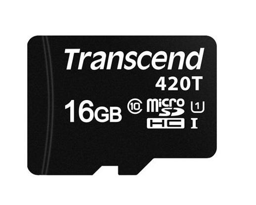 Transcend Micro SDHC Micro SD Karte 16 GB C10, U1, TLC