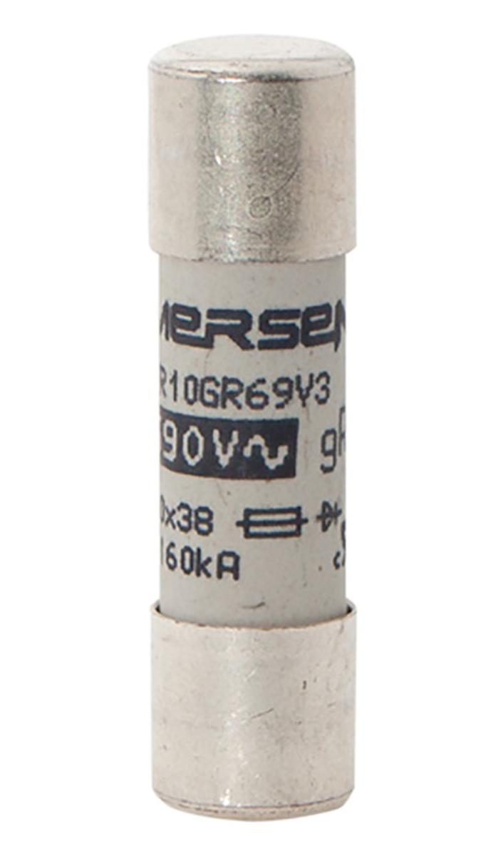 Produktfoto 1 von Mersen Protistor Feinsicherung FF / 8A 10 x 38mm 500 V dc, 690 V ac, 700V ac gR