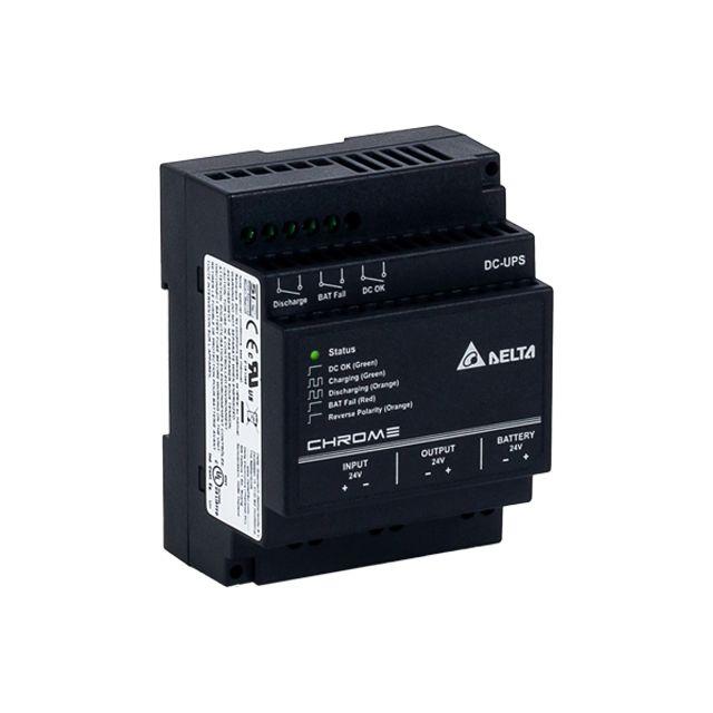 Produktfoto 1 von Delta Electronics Chrome DC DIN-Schienen USV Stromversorgung 240W, 24V dc