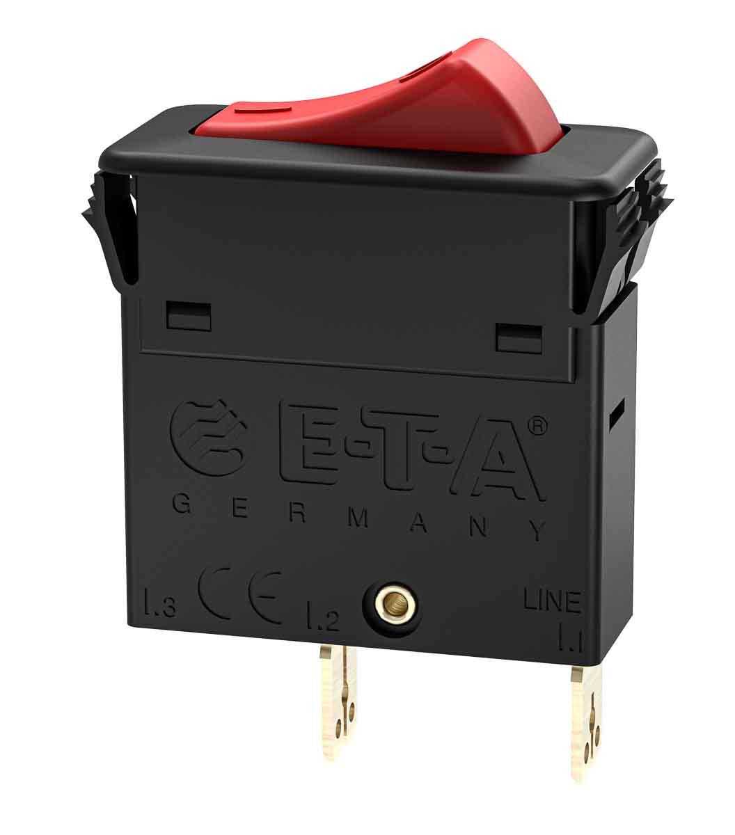 Produktfoto 1 von ETA 3130 Thermischer Überlastschalter / Thermischer Geräteschutzschalter, 1-polig, 5A, 50 V dc, 250V ac