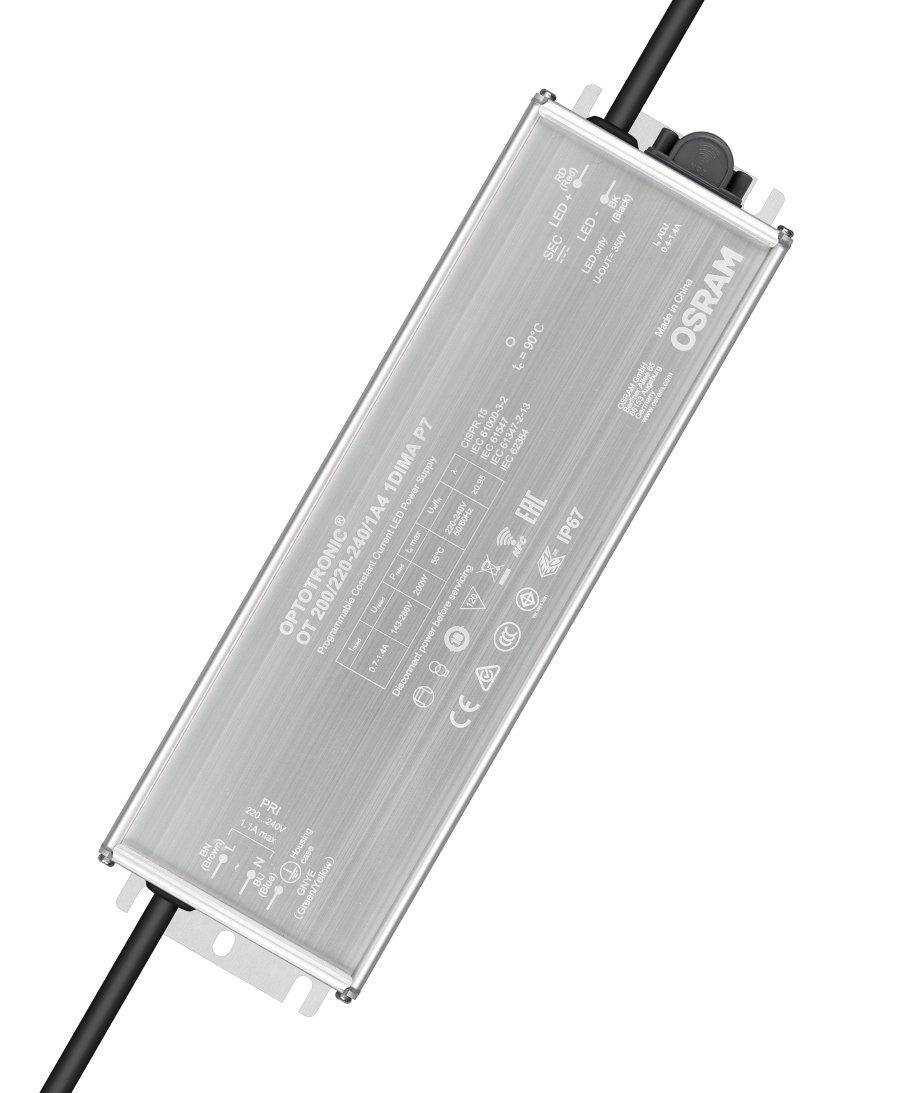 Produktfoto 1 von Osram LED-Treiber 220 → 240 V LED-Treiber, Ausgang 214V / 1.4A, Dimmbar Konstantstrom