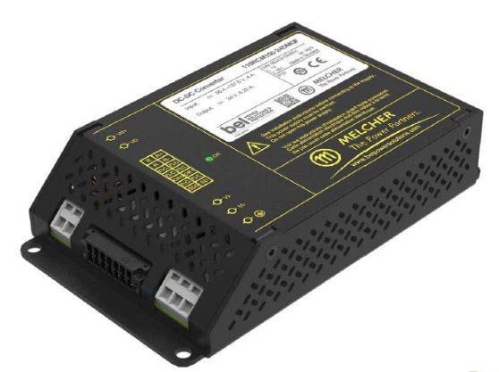 Produktfoto 1 von BEL Power RCM150 DC/DC-Wandler 150W 110 V dc IN, 24V dc OUT / 6.25A 4.2kV dc isoliert