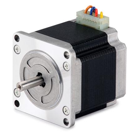 Sanyo Denki 103H7 Hybrid 1.8° Schrittmotor 24 V / 4 A 1.10Nm 4-adrig, 56 x 56mm Wellen-Ø 6.35mm