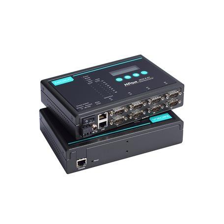 Produktfoto 1 von MOXA Geräteserver 8 Ethernet-Anschlüsse 8 serielle Ports RS-232 921.6kbit/s