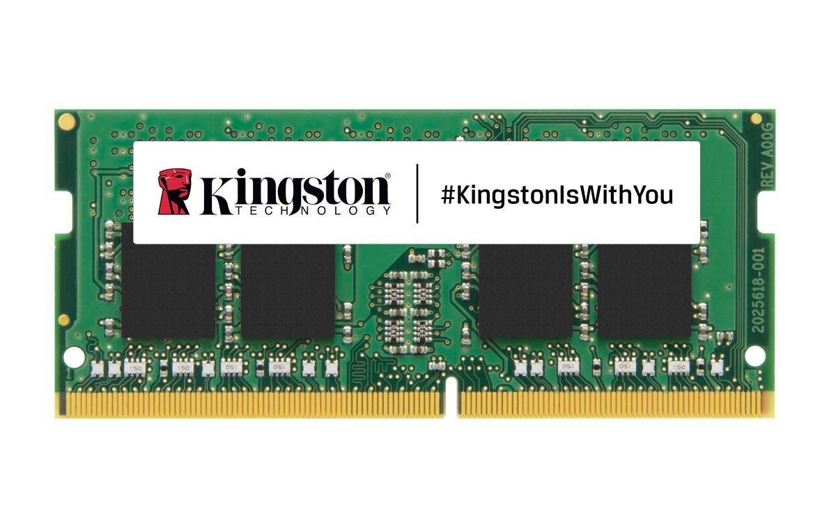 Produktfoto 1 von Kingston Arbeitsspeicher für Laptop, 8 GB, 3200MHz DDR4,  industrietauglich SODIMM