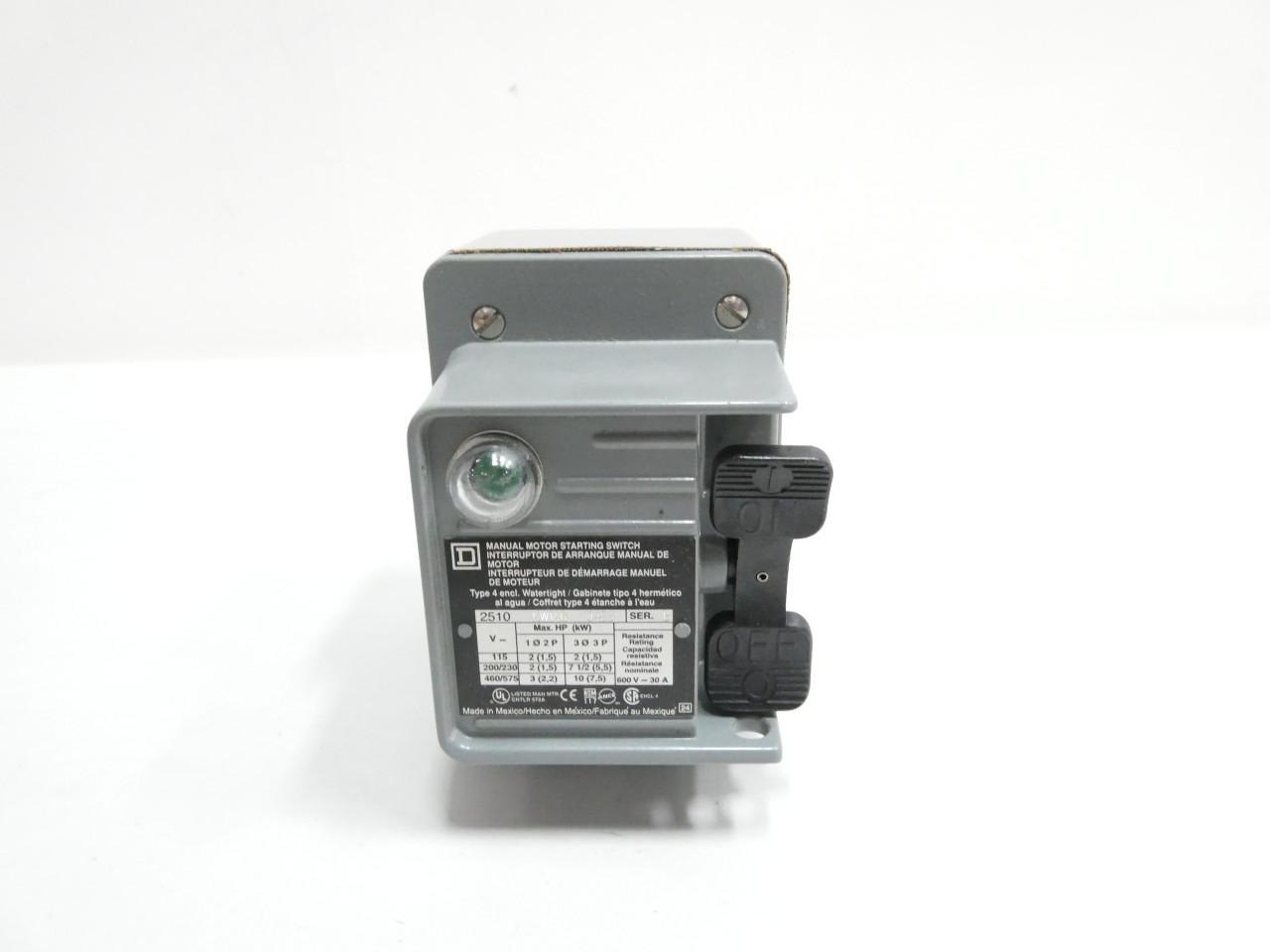 SQUARE D 2510KW1AG