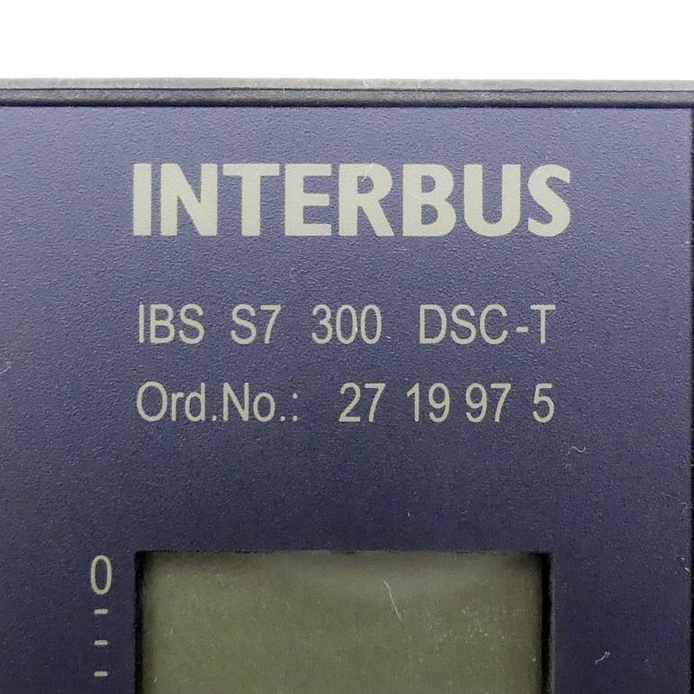 Produktfoto 2 von PHOENIX CONTACT INTERBUS IBS S7 300 DSC-T