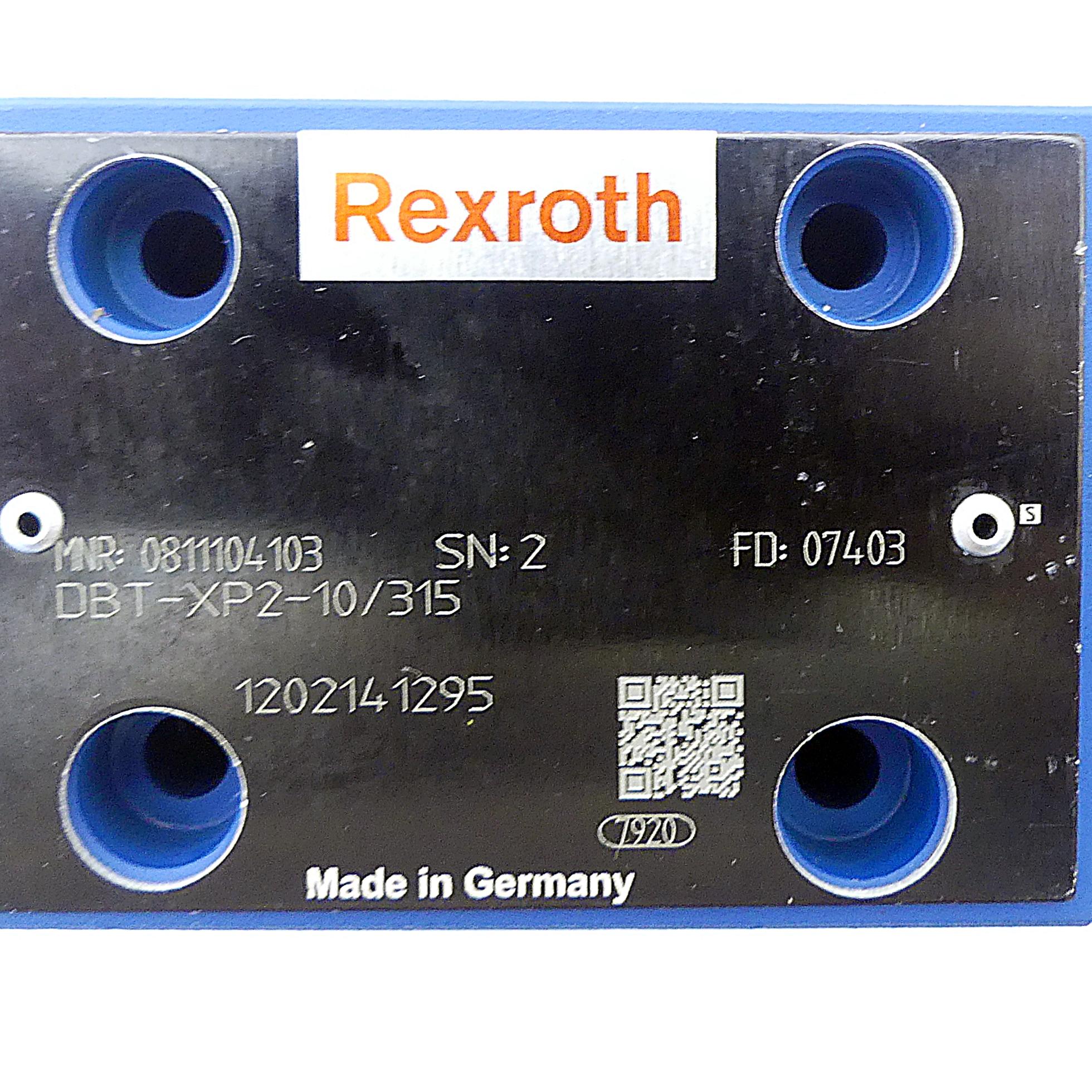 Produktfoto 2 von REXROTH Ventil