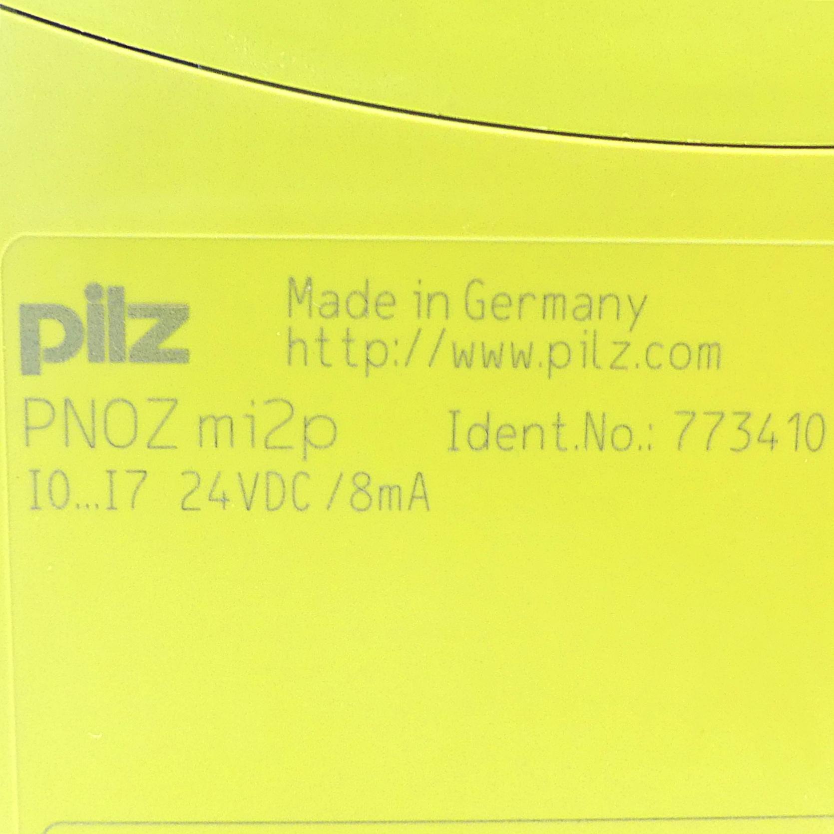 Produktfoto 2 von PILZ Eingangsmodul PNOZ mi2p