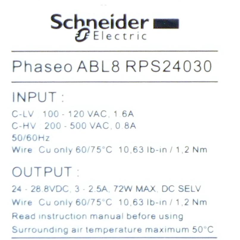 Produktfoto 2 von SCHNEIDER ELECTRIC Schneider Schienennetzteil