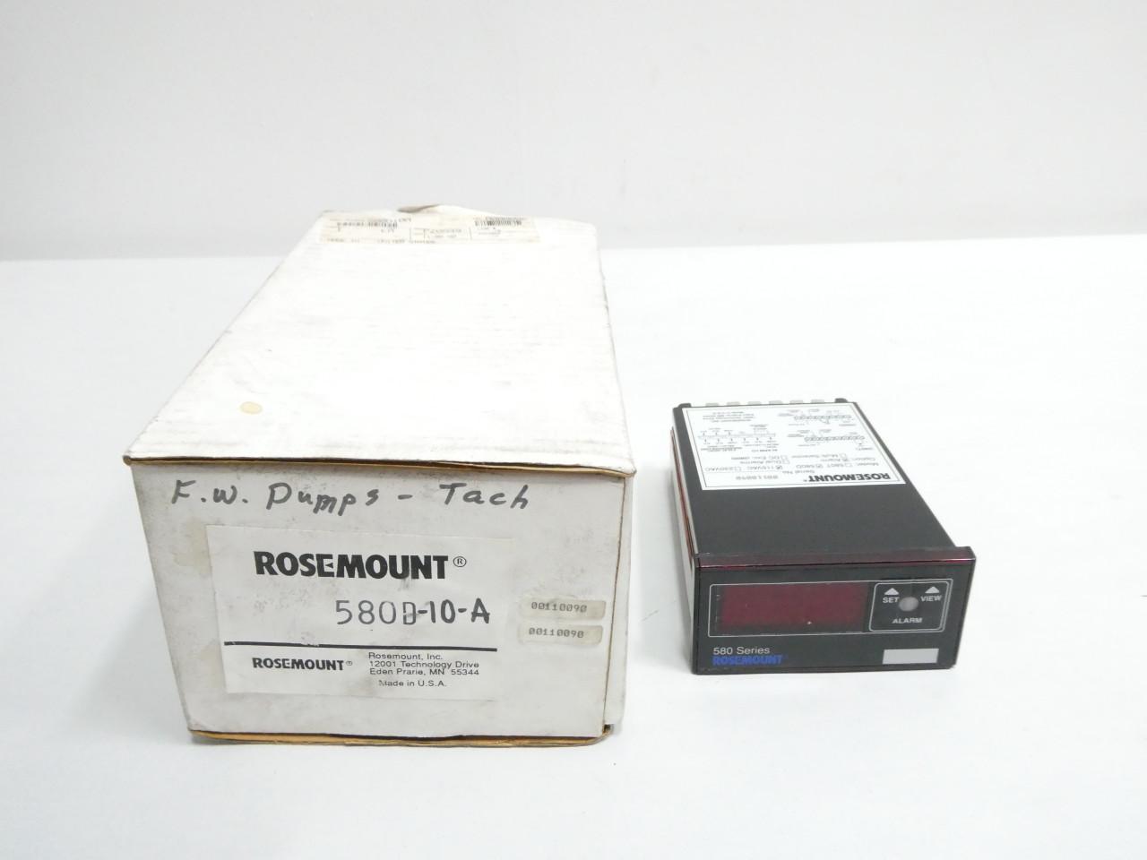 ROSEMOUNT 580D-10-A